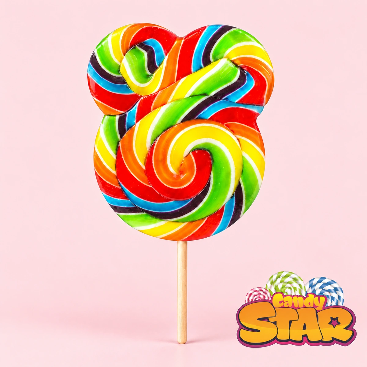 Candy Star Ayıcık Lolipop Sosyete Şekeri 30g