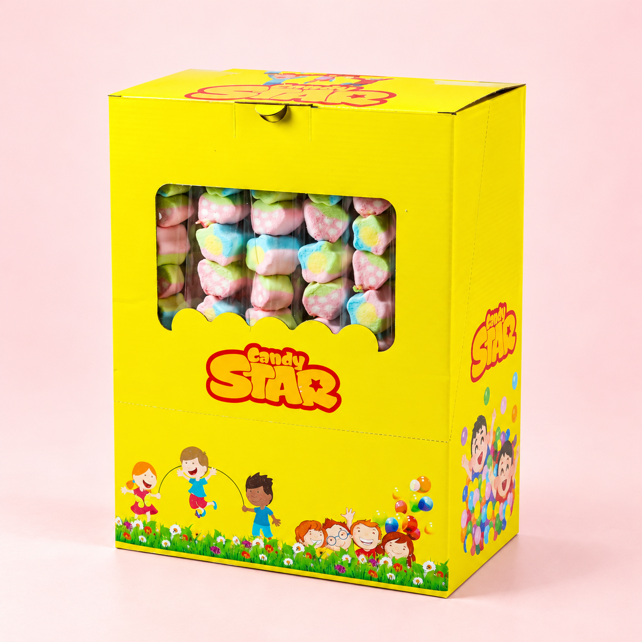 Flora & Strawberry Marshmallow Lollipop 50 g