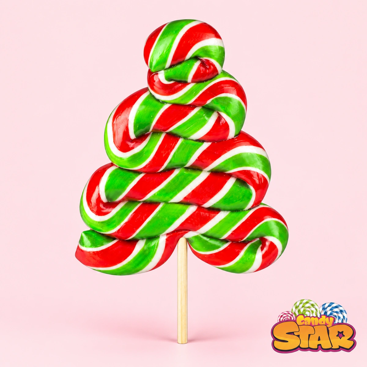 Candy Star Ağaç Sosyete Lolipop Şeker 30g