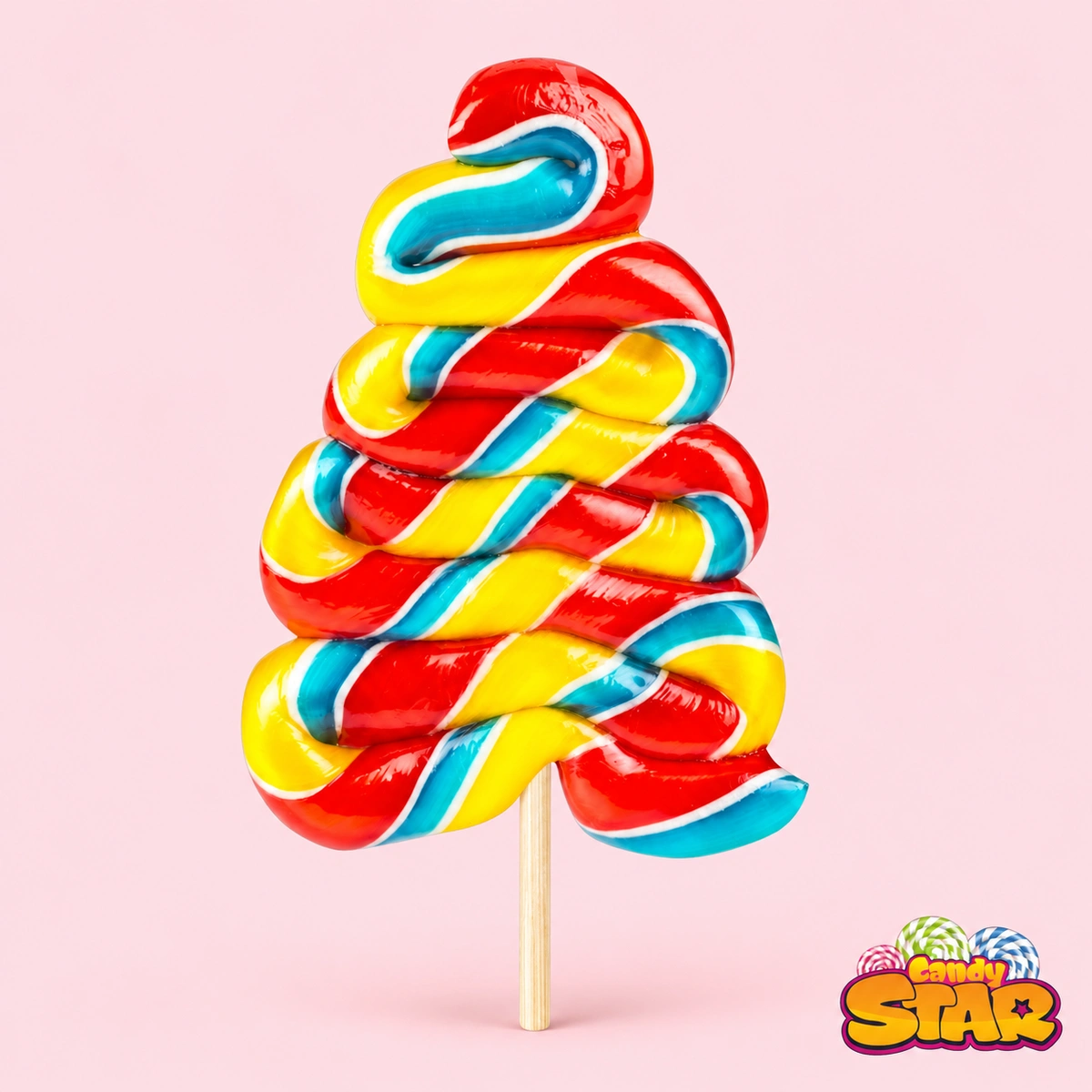 Candy Star Ağaç Sosyete Lolipop Şeker 30g