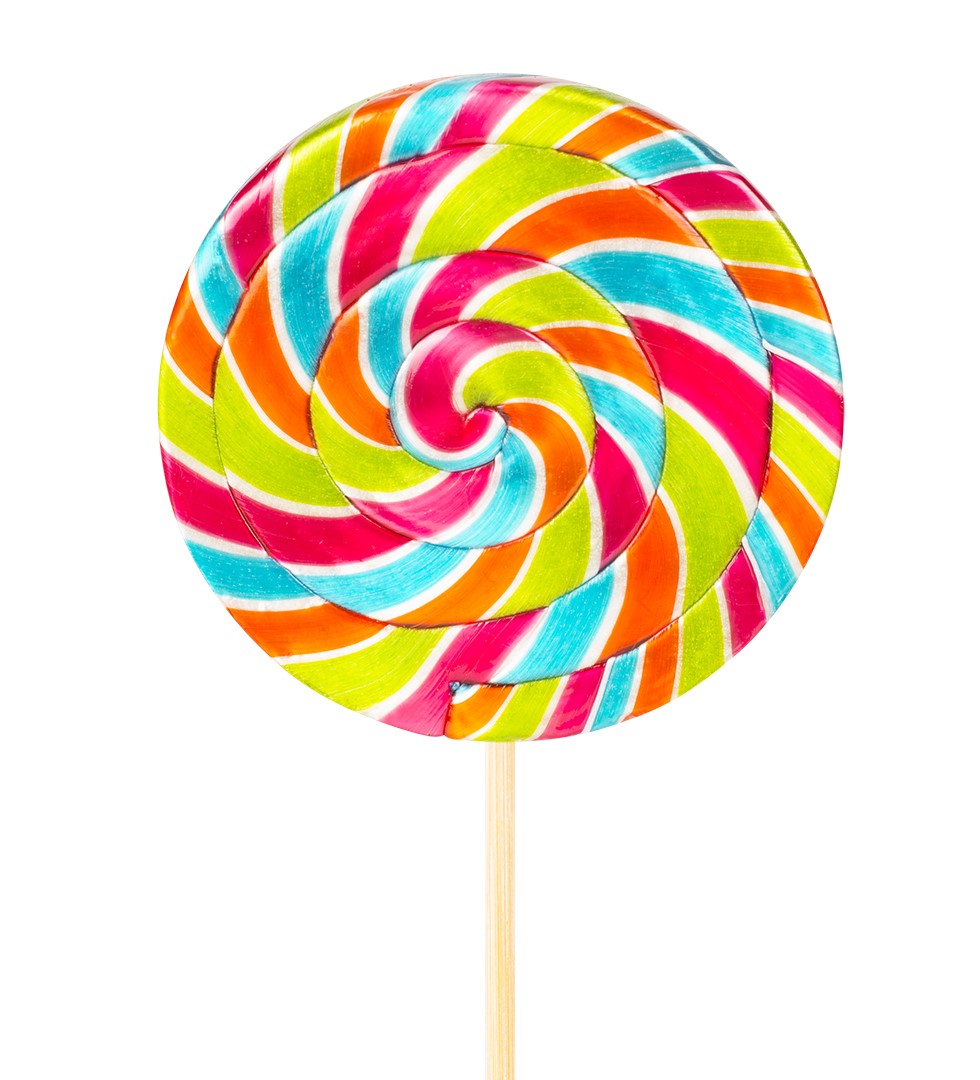 Yuvarlak Lolipop Sosyete Şekeri