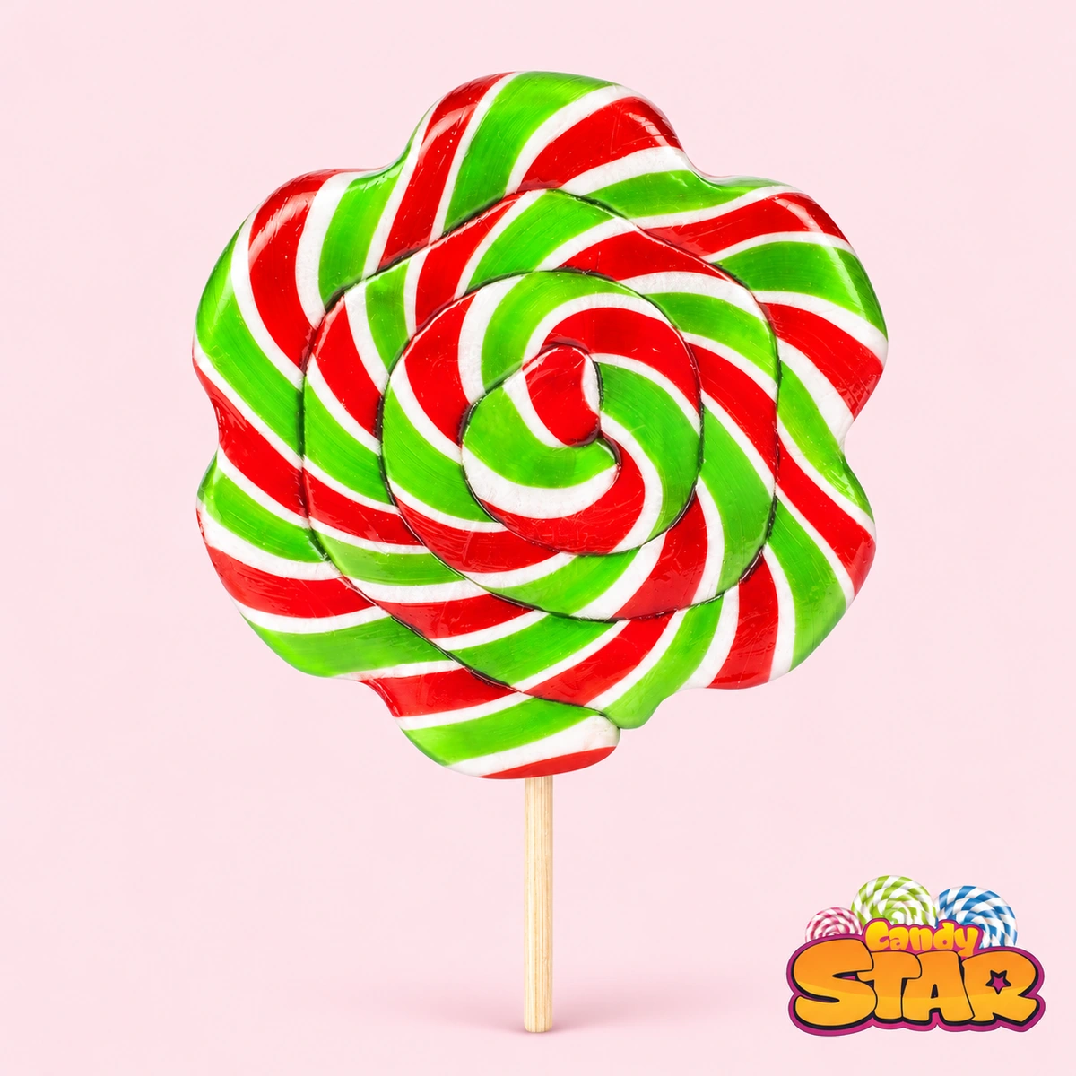 Candy Star Papatya Lolipop Sosyete Şekeri 30g