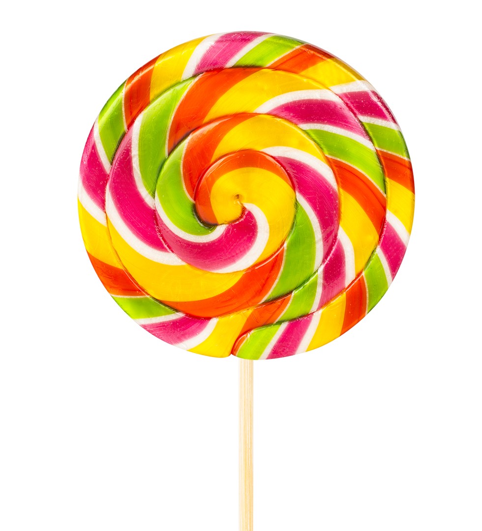 Yuvarlak Lolipop Sosyete Şekeri