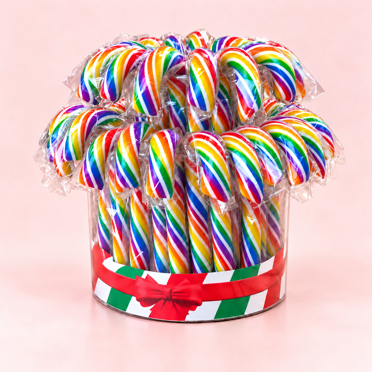 Candy Star Gökkuşağı Baston Şeker 