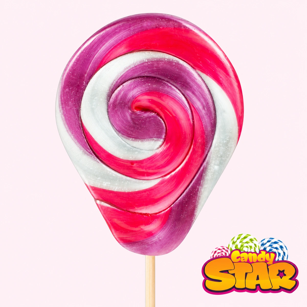 Candy Star Balon Sosyete Lolipop Şeker 30g