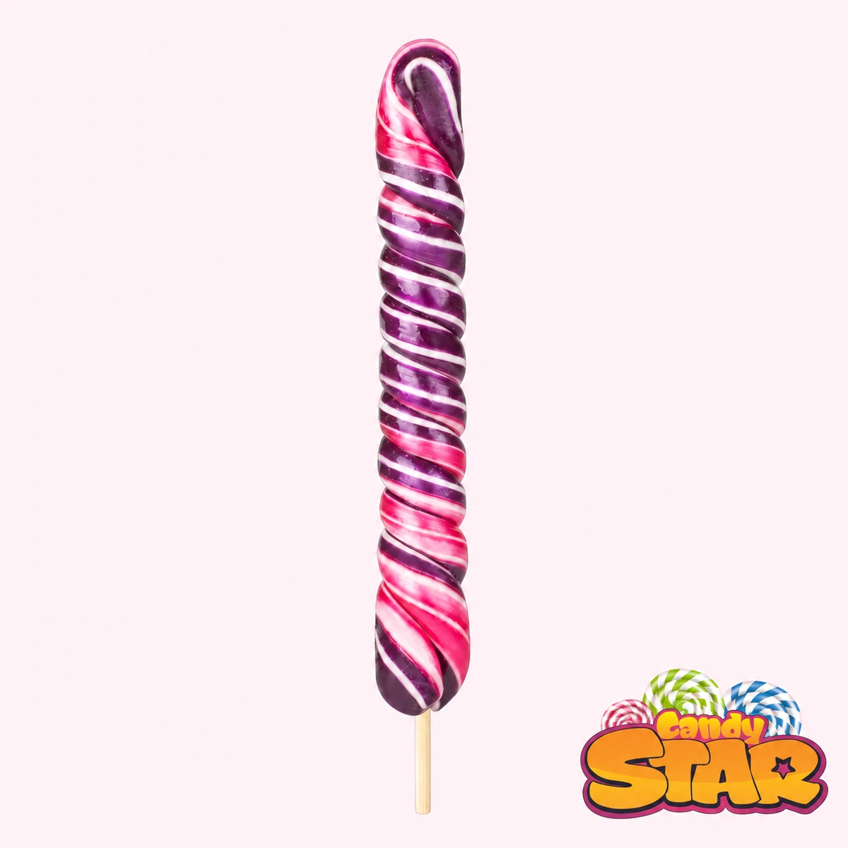 Candy Star Burgu Sosyete Lolipop Şeker 30g