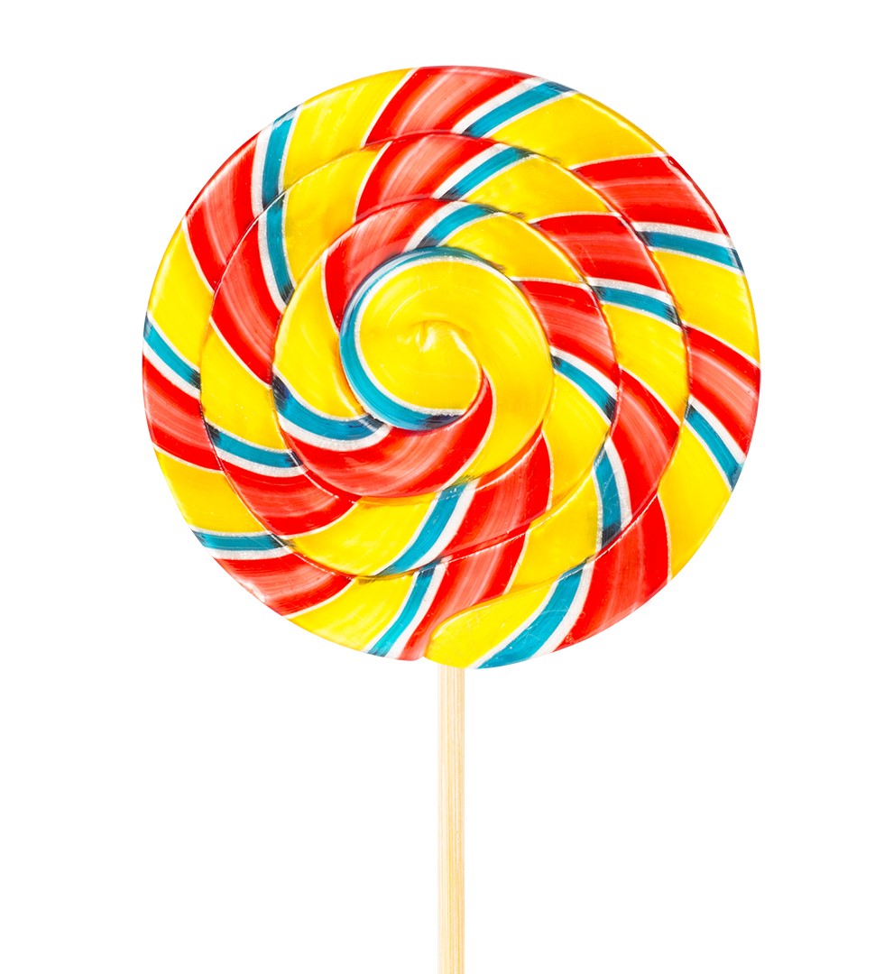 Yuvarlak Lolipop Sosyete Şekeri