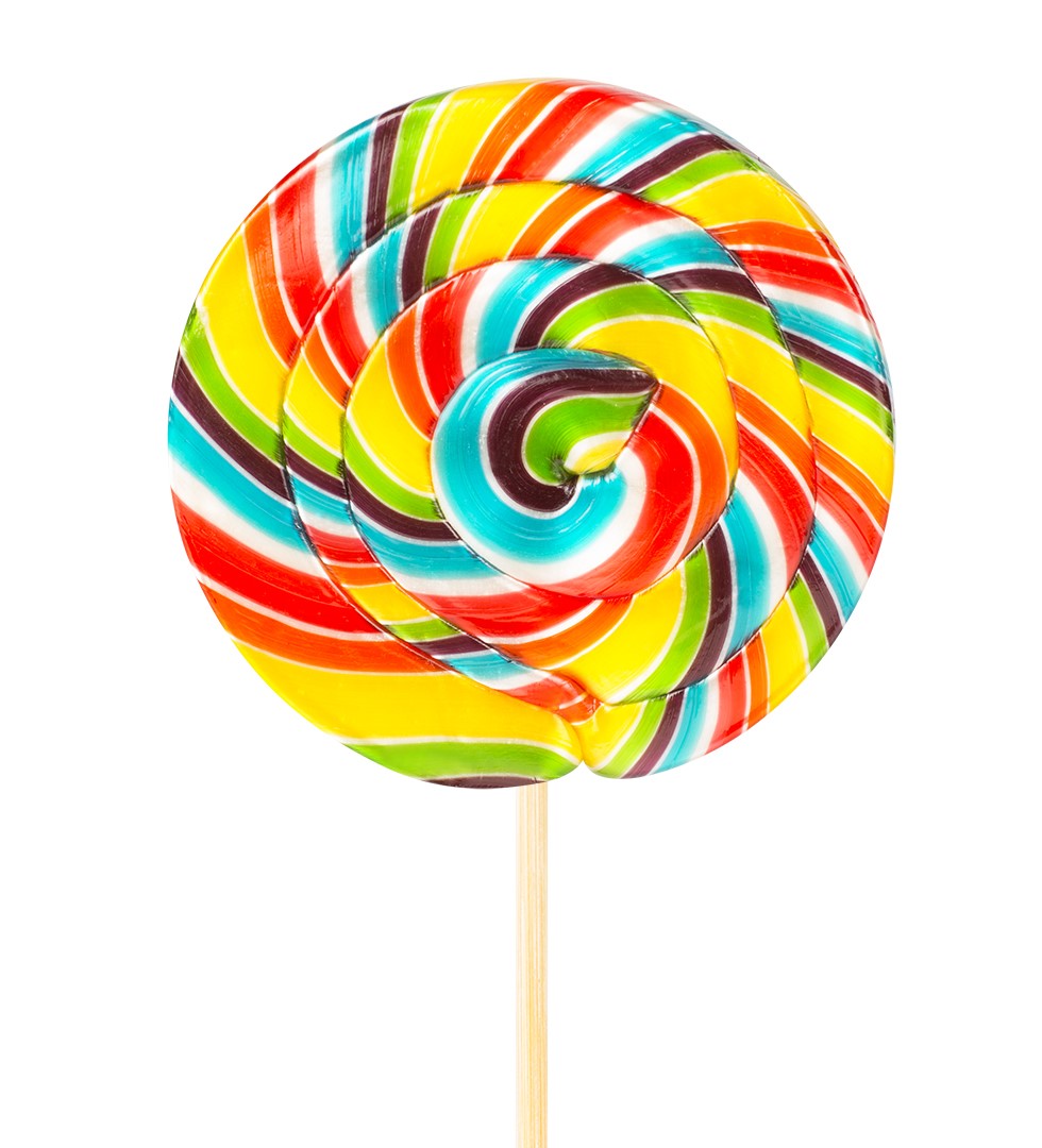 Yuvarlak Lolipop Sosyete Şekeri