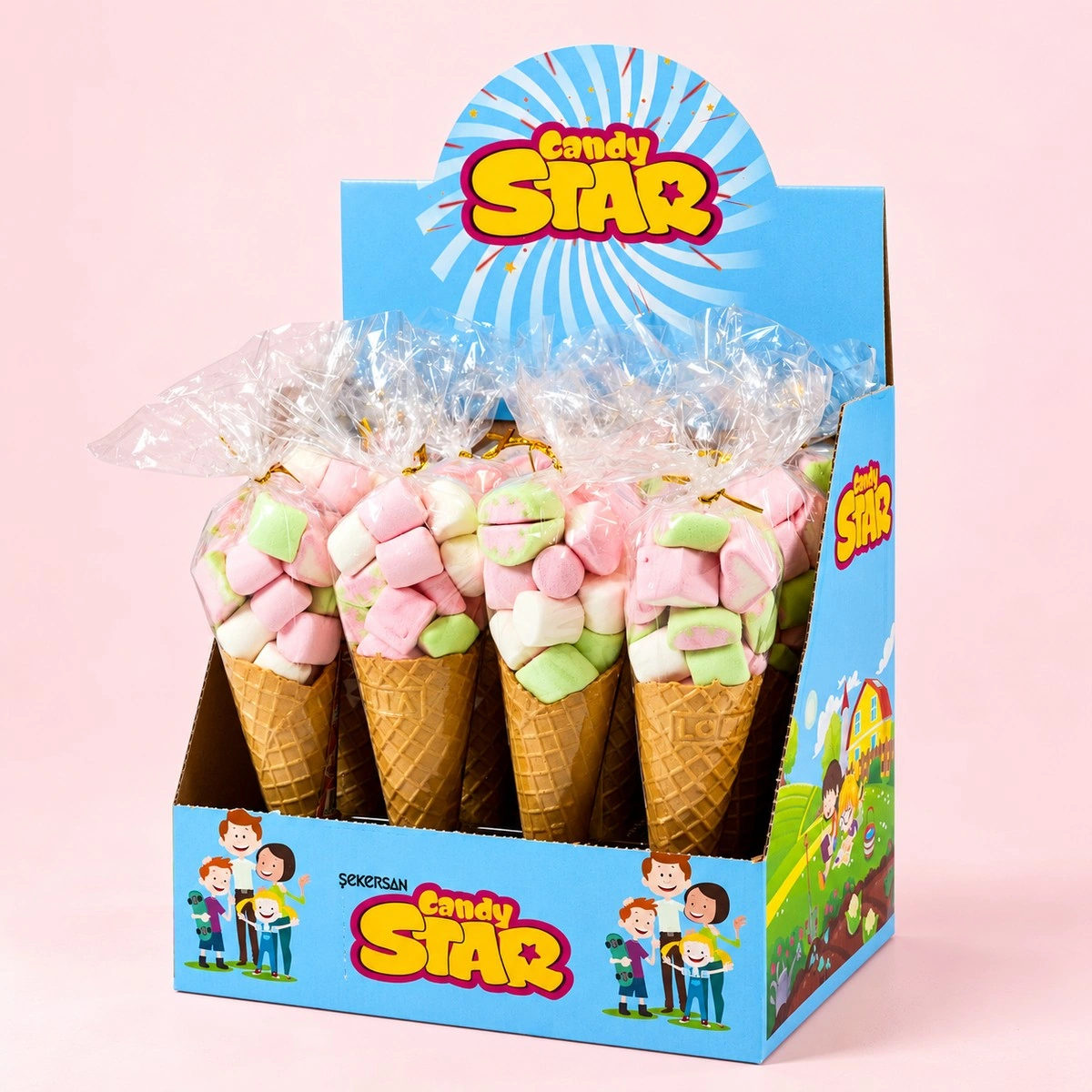 Candy Star Külahta Marshmallow 50 g