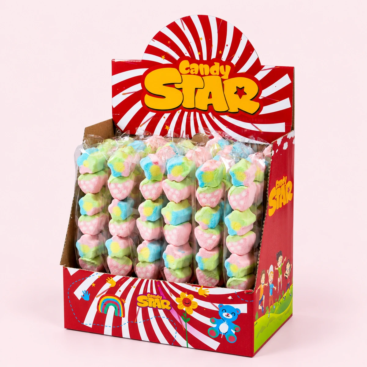 Flora / Strawberry Marshmallow Lollipop 25 g