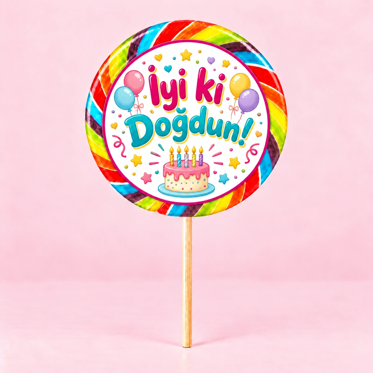 Candy Star Logolu Şeker